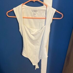 Aritzia contour off white bodysuit